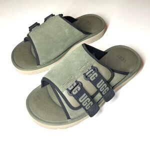 UGG Men’s Goldencoast Strap Olive Green  Sandals Slide Size - 10